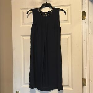 H&M Navy Blue Sleeveless Dress Size 6